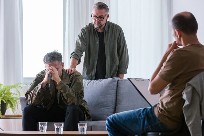 group session with veterans - Tactical Recovery